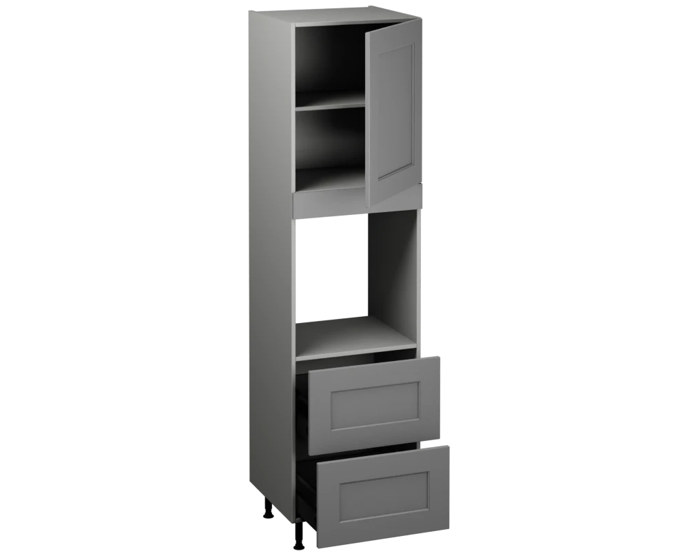 Single Oven Unit with Drawers (2150 x 600)