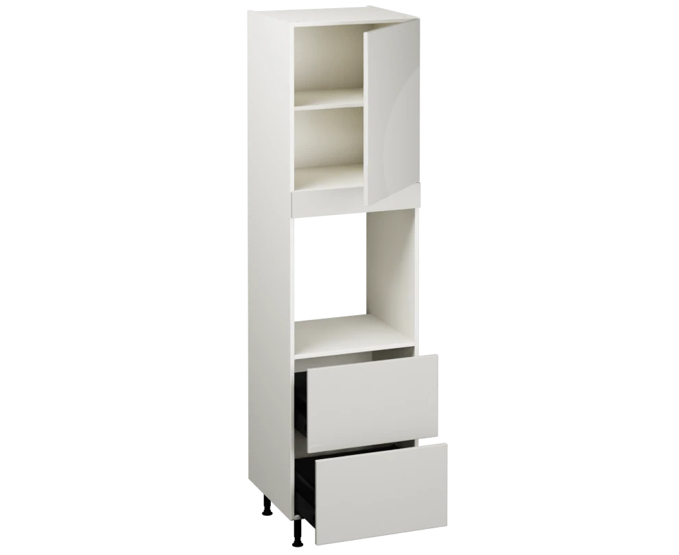 Single Oven Unit with Drawers (2150 x 600)