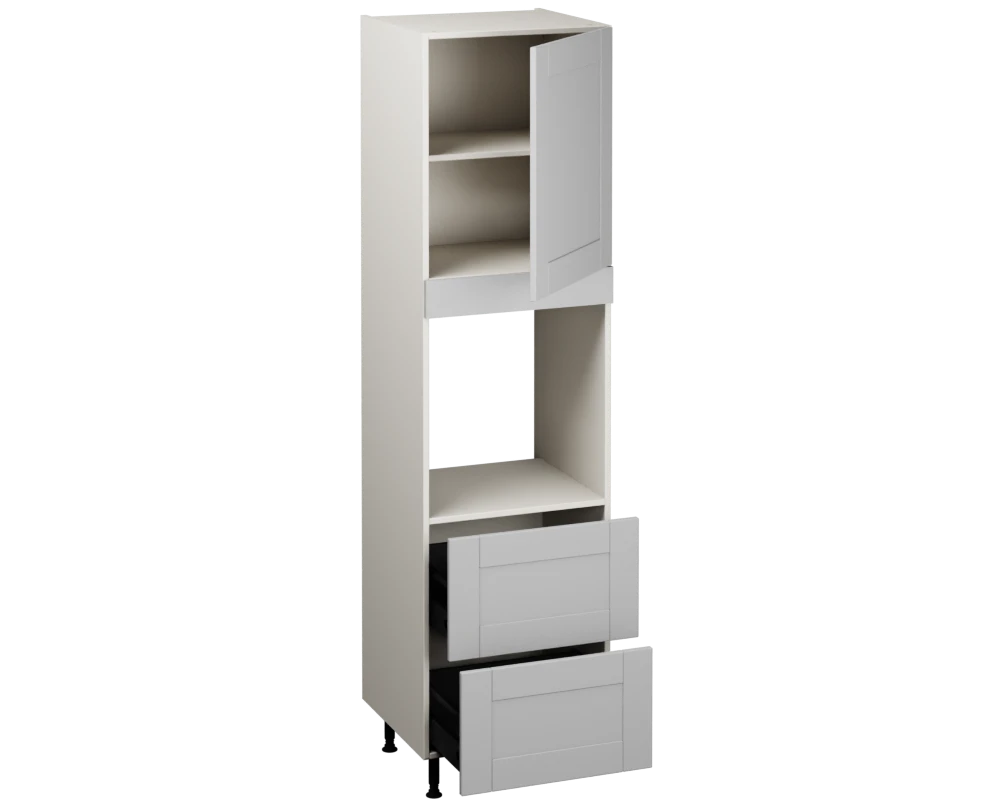 Single Oven Unit with Drawers (2150 x 600)