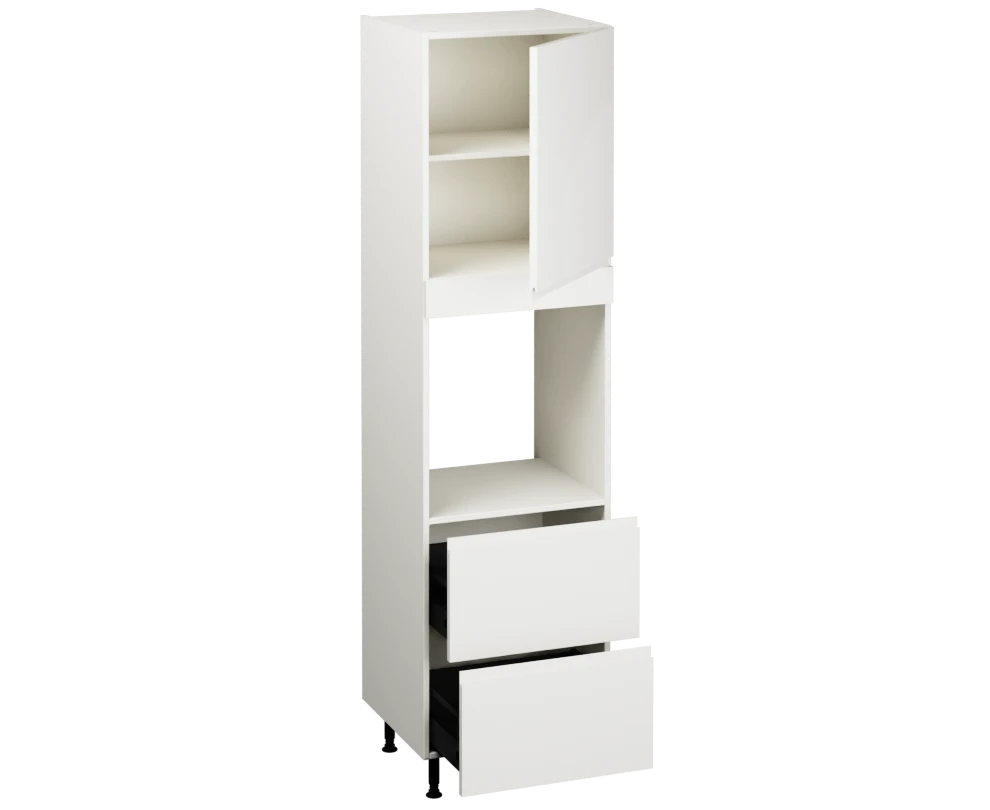 Single Oven Unit with Drawers (2150 x 600)