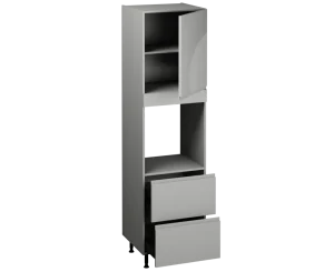 Single Oven Unit with Drawers (2150 x 600)