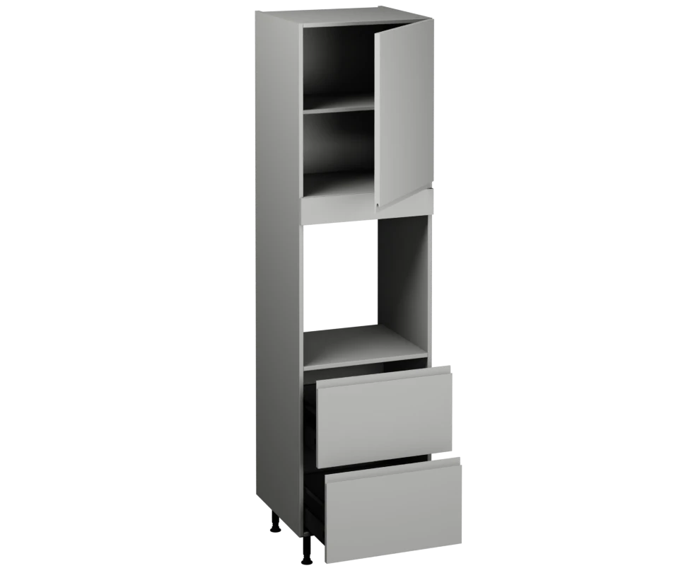 Single Oven Unit with Drawers (2150 x 600)