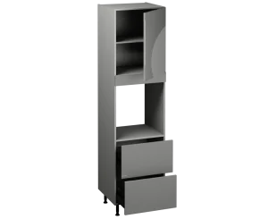 Single Oven Unit with Drawers (2150 x 600)