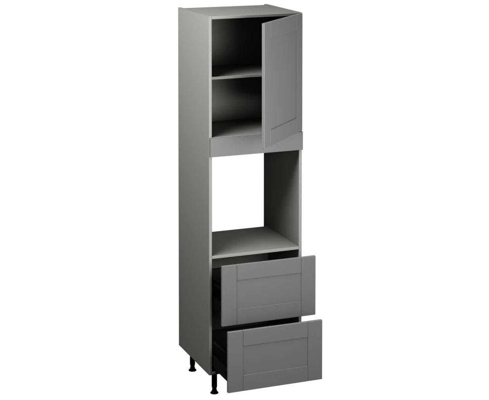 Single Oven Unit with Drawers (2150 x 600)