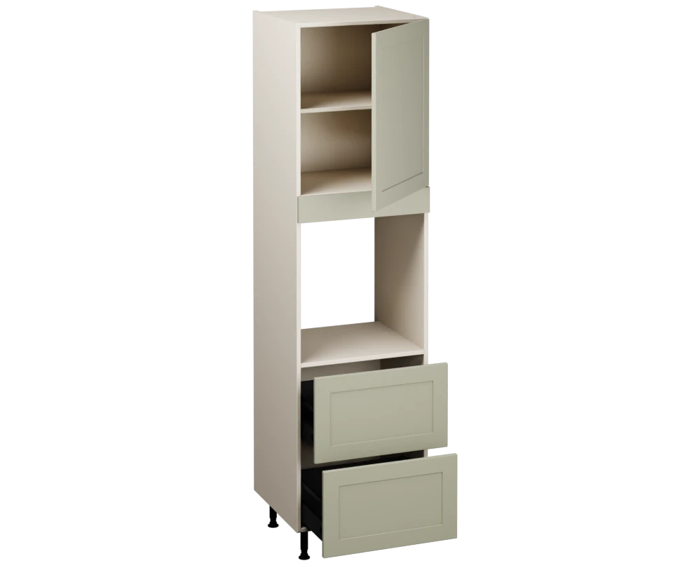 Single Oven Unit with Drawers (2150 x 600)