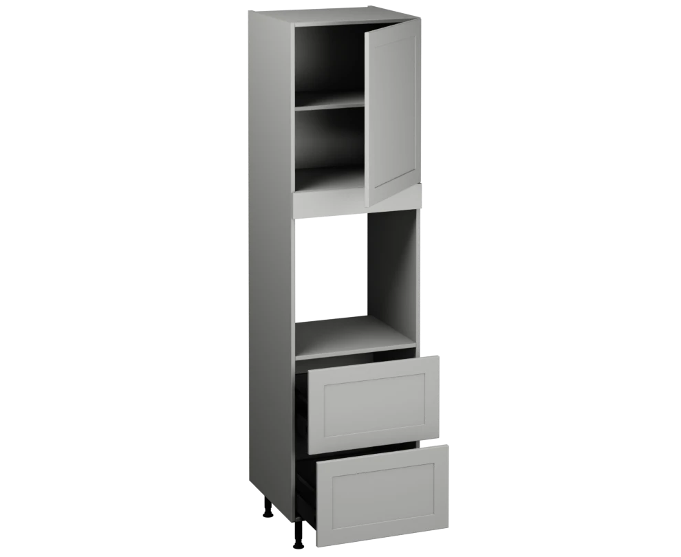 Single Oven Unit with Drawers (2150 x 600)