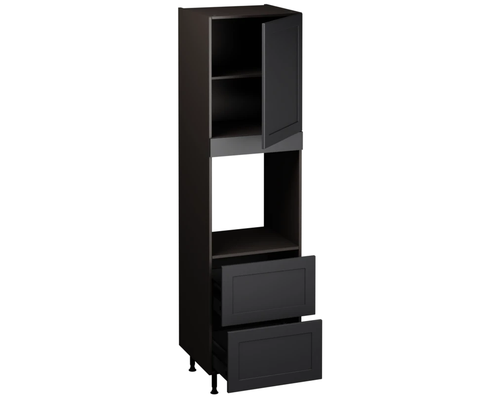 Single Oven Unit with Drawers (2150 x 600)