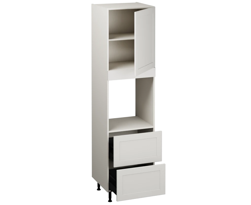 Single Oven Unit with Drawers (2150 x 600)