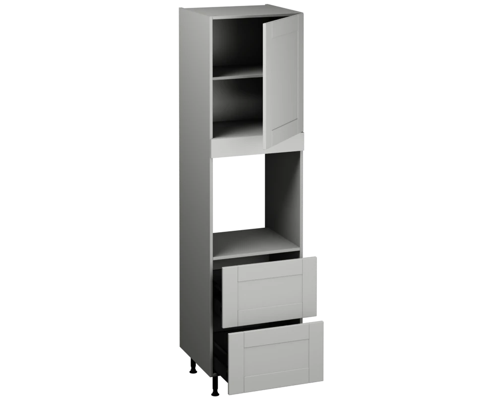 Single Oven Unit with Drawers (2150 x 600)