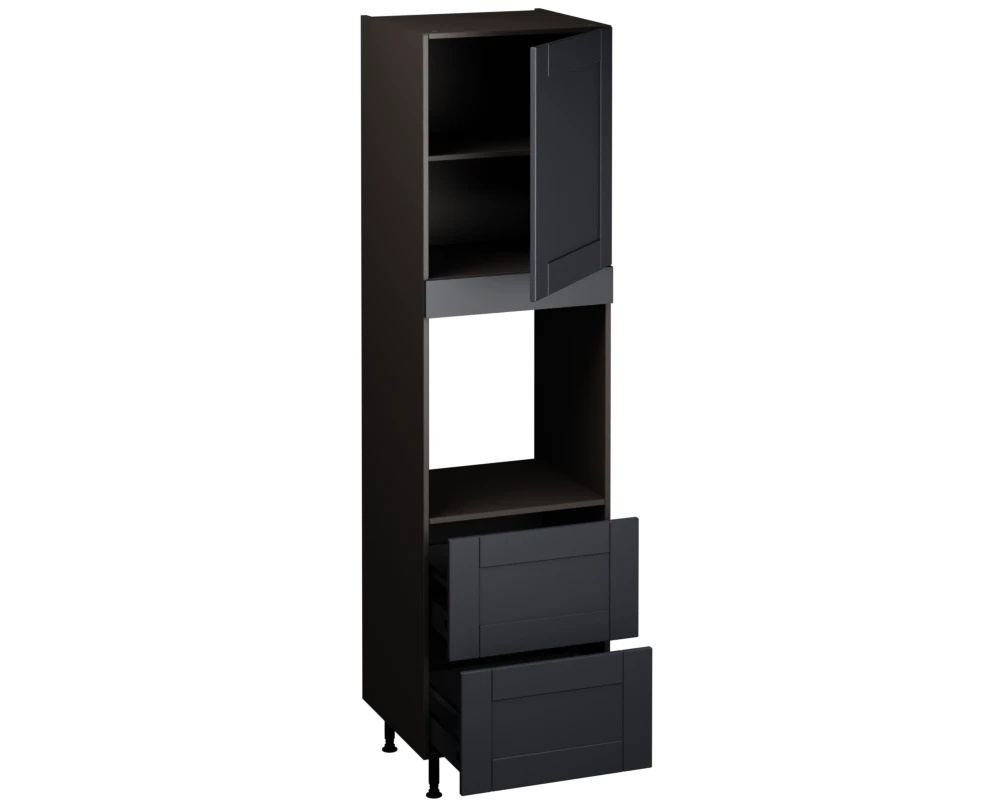 Single Oven Unit with Drawers (2150 x 600)