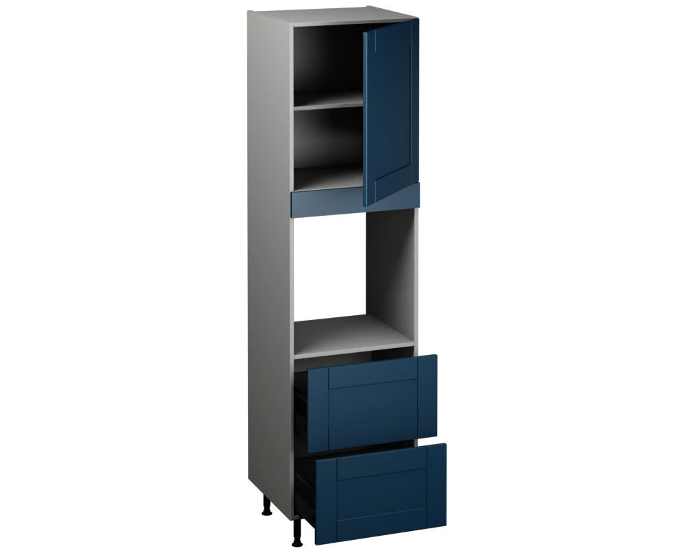 Single Oven Unit with Drawers (2150 x 600)