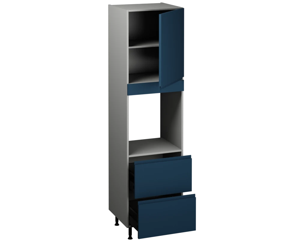 Single Oven Unit with Drawers (2150 x 600)