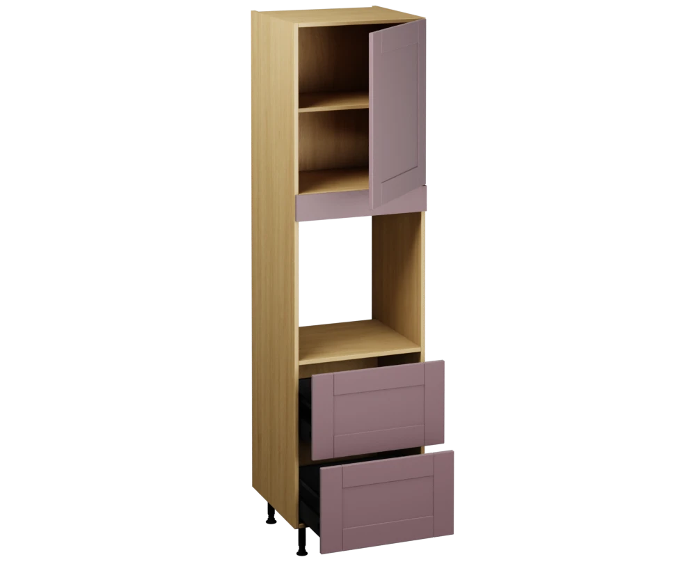 Single Oven Unit with Drawers (2150 x 600)