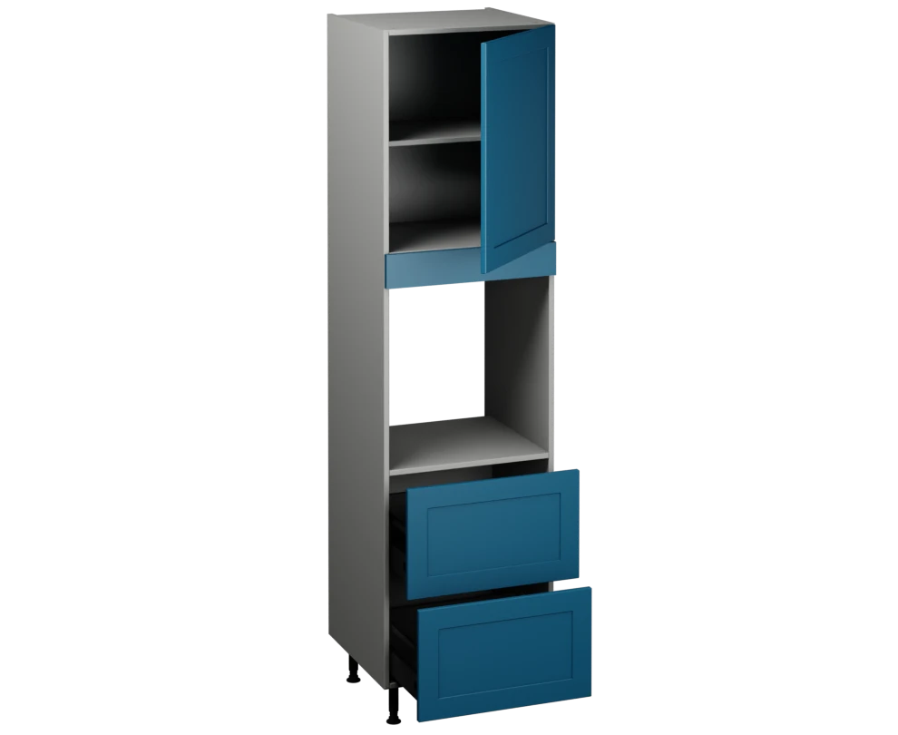 Single Oven Unit with Drawers (2150 x 600)