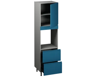 Single Oven Unit with Drawers (2150 x 600)