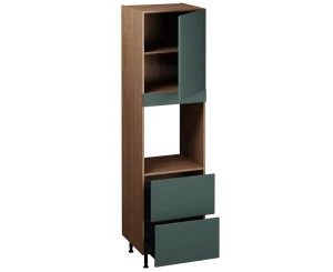 Single Oven Unit with Drawers (2150 x 600)