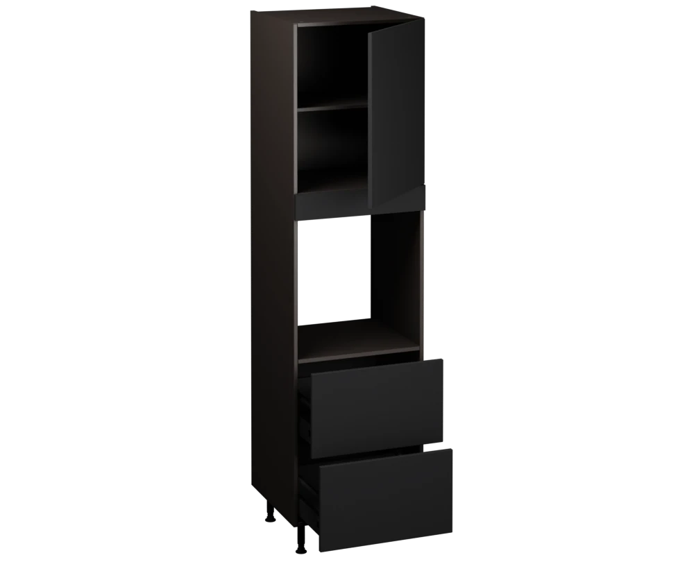 Single Oven Unit with Drawers (2150 x 600)