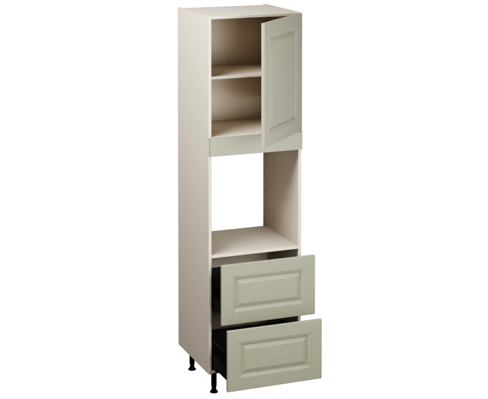 Single Oven Unit with Drawers (2150 x 600)