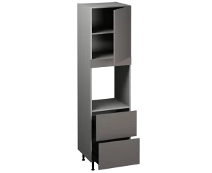 Single Oven Unit with Drawers (2150 x 600)