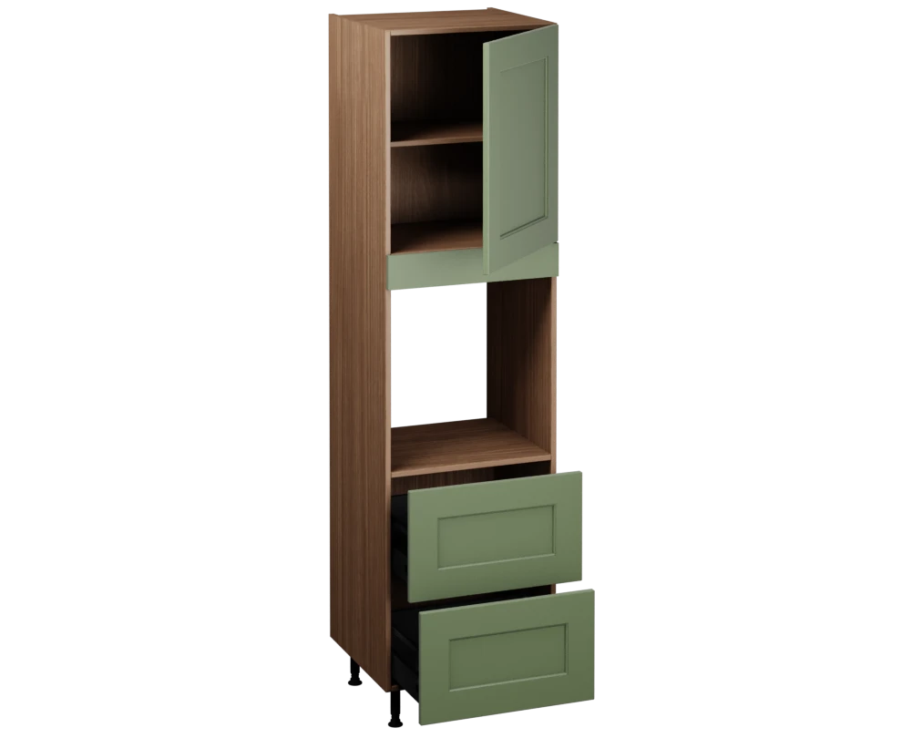 Single Oven Unit with Drawers (2150 x 600)