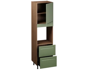 Single Oven Unit with Drawers (2150 x 600)