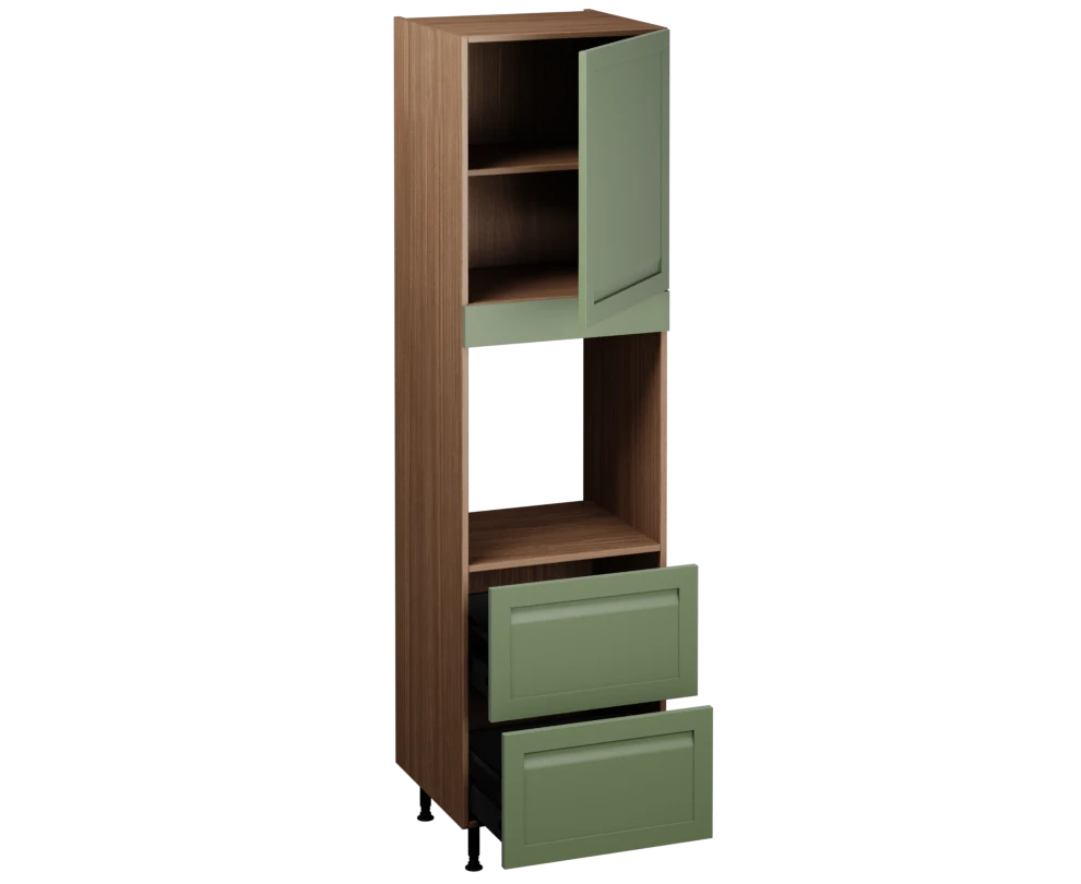 Single Oven Unit with Drawers (2150 x 600)