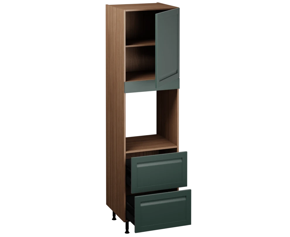 Single Oven Unit with Drawers (2150 x 600)