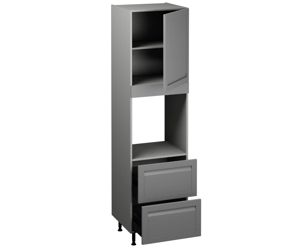 Single Oven Unit with Drawers (2150 x 600)