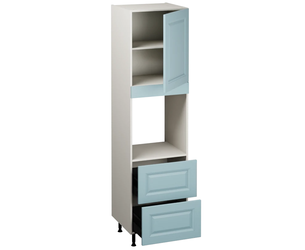 Single Oven Unit with Drawers (2150 x 600)