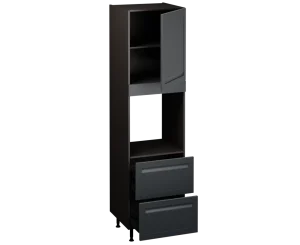 Single Oven Unit with Drawers (2150 x 600)