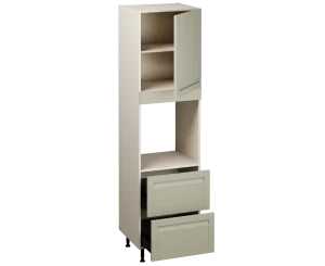 Single Oven Unit with Drawers (2150 x 600)