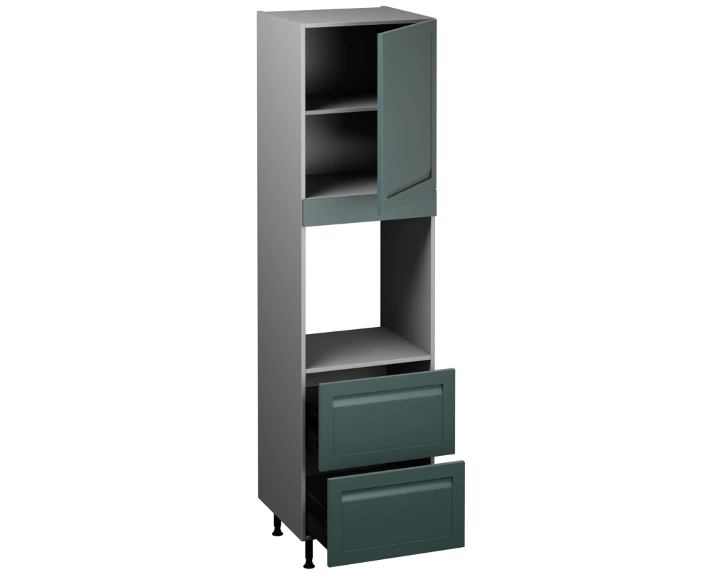 Single Oven Unit with Drawers (2150 x 600)