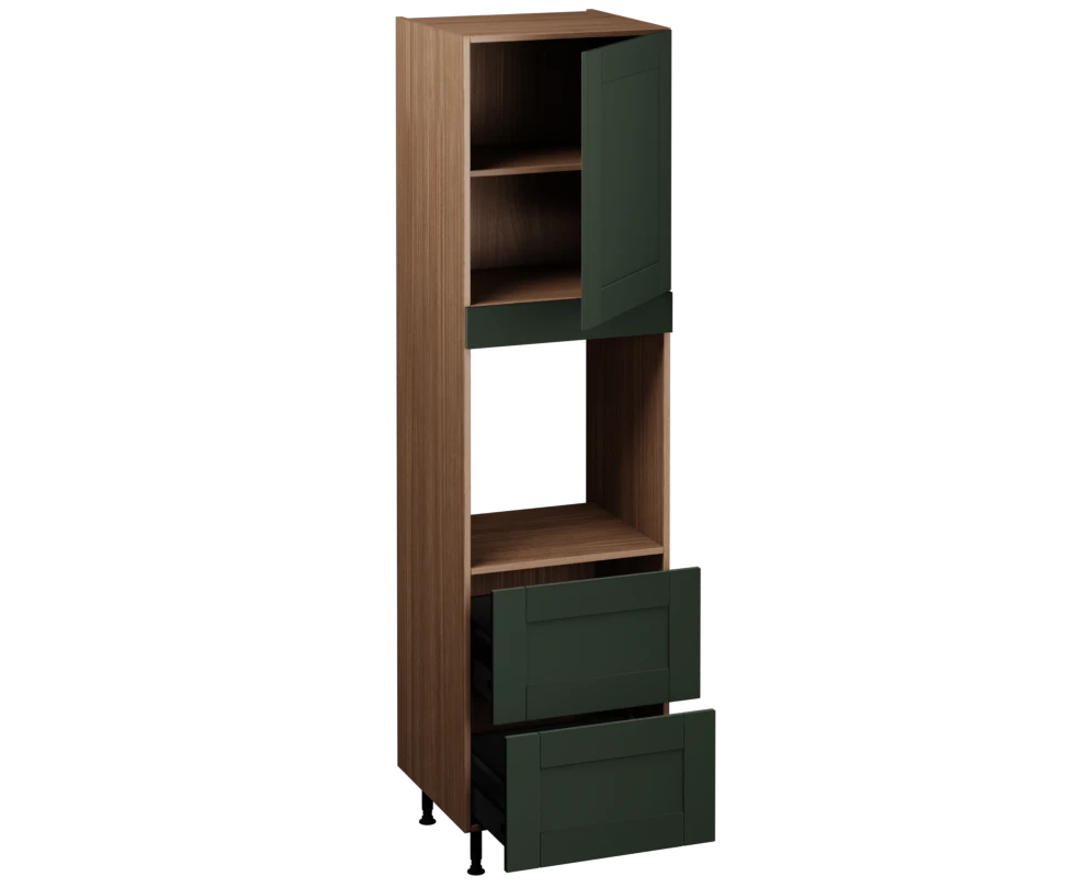 Single Oven Unit with Drawers (2150 x 600)