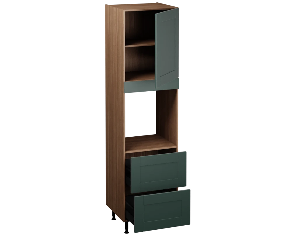 Single Oven Unit with Drawers (2150 x 600)