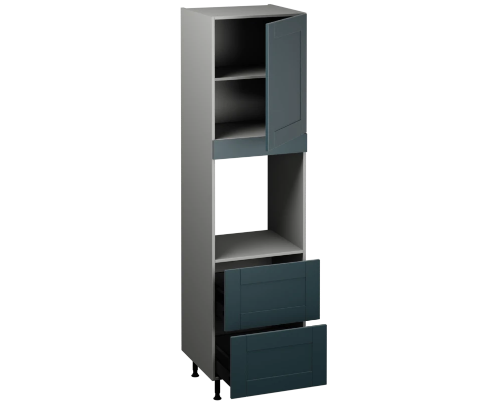 Single Oven Unit with Drawers (2150 x 600)