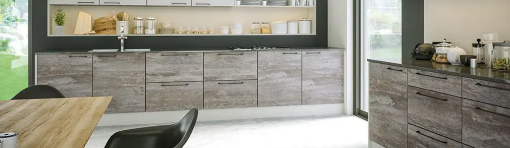 Driftwood Matt Textured Kitchen Units