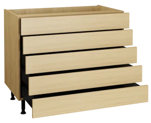 1000 5 Drawer Base