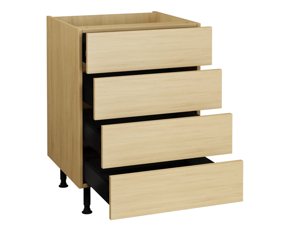 600 4 Drawer base