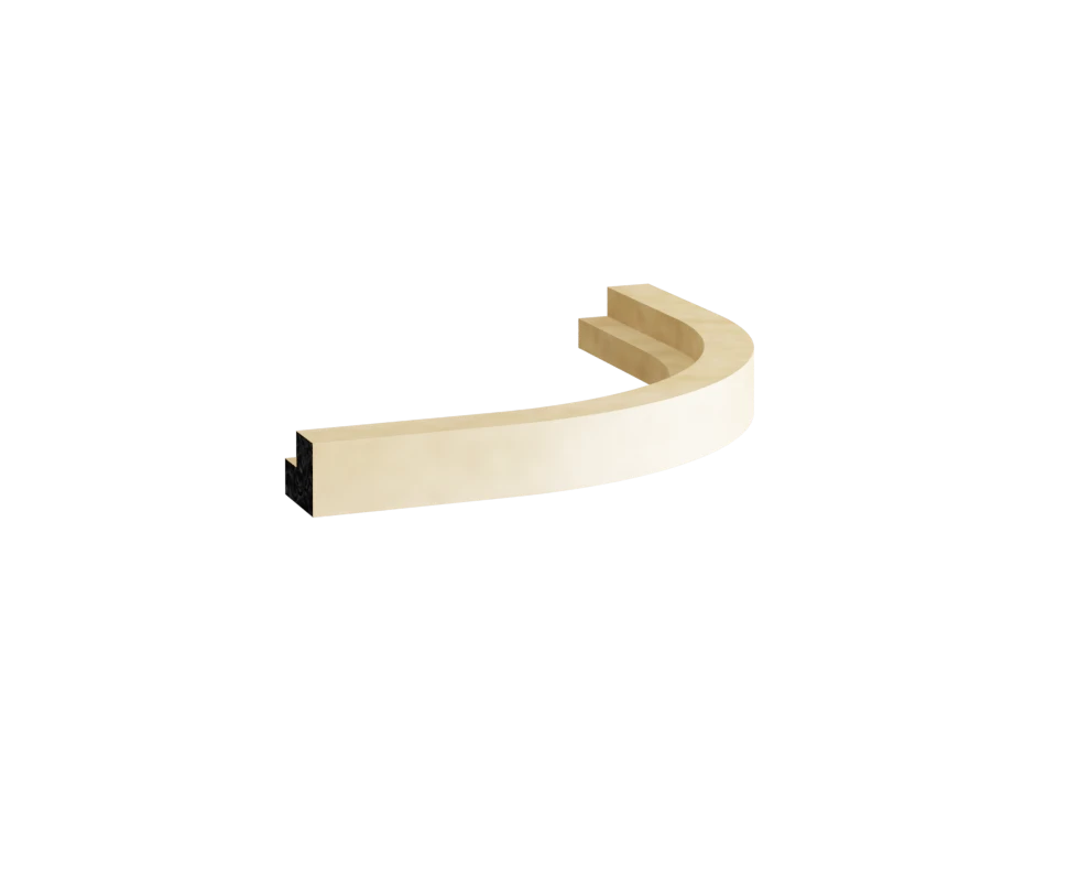 Universal Curved Cornice/Pelmet