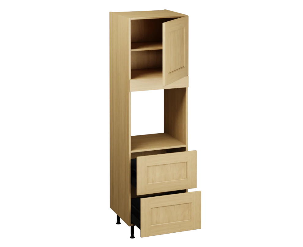 Single Oven Unit with Drawers