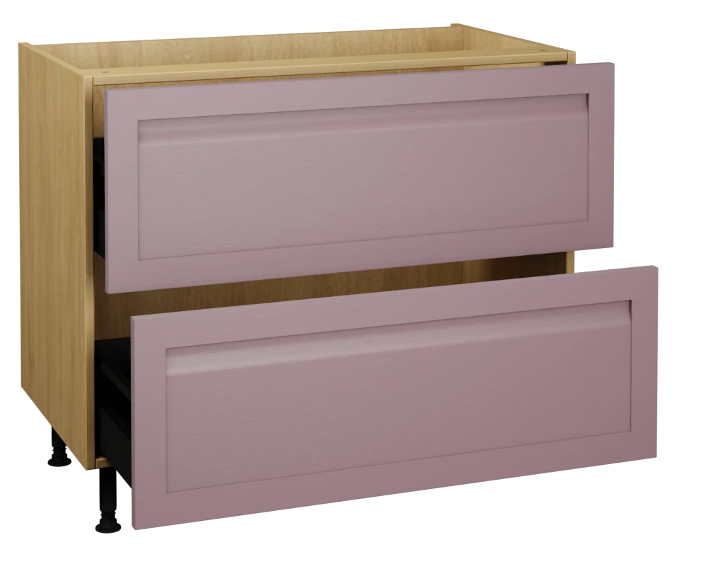 1000 2 Drawer Base