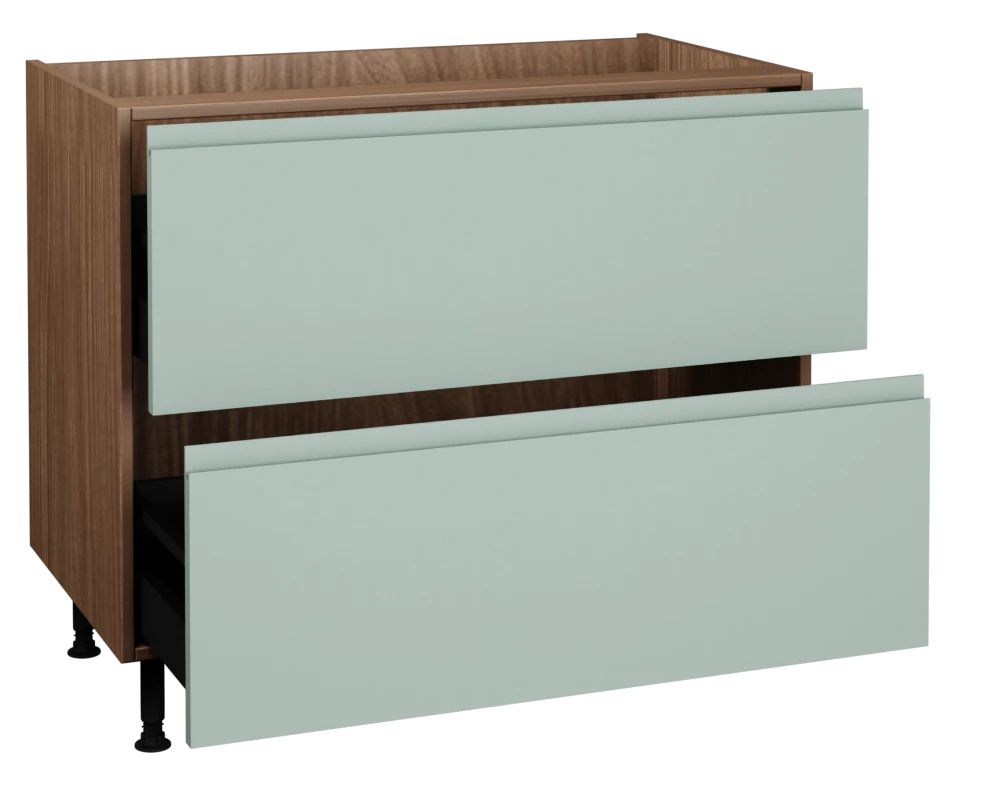 1000 2 Drawer Base