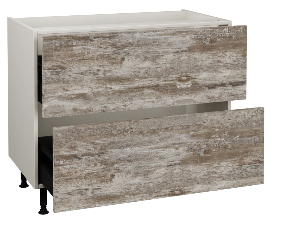 1000 2 Drawer Base