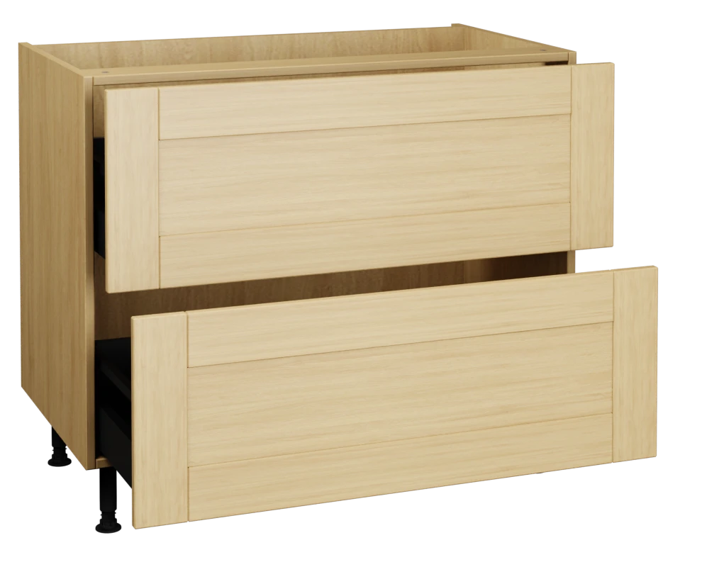 1000 2 Drawer Base