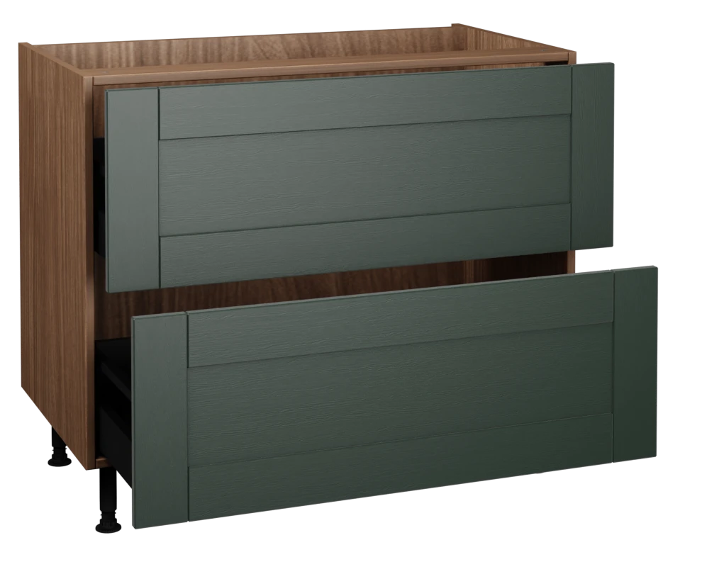 1000 2 Drawer Base