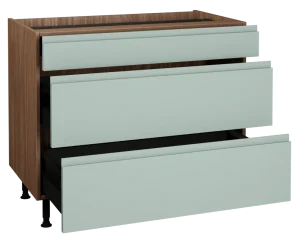 1000 3 Drawer Base