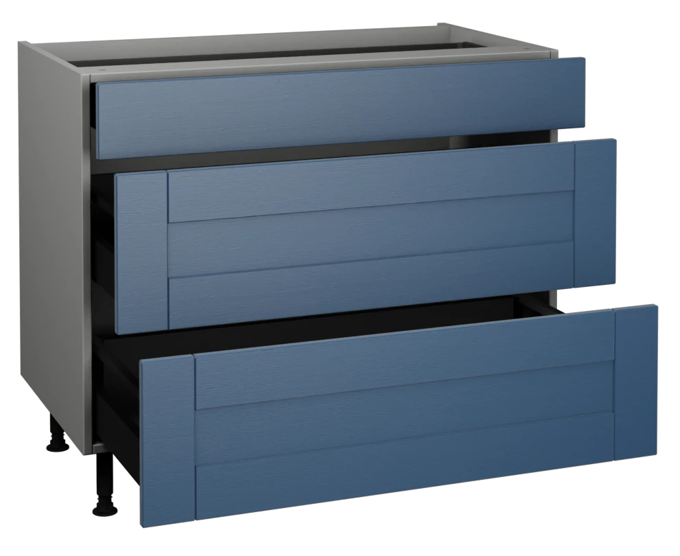 1000 3 Drawer Base
