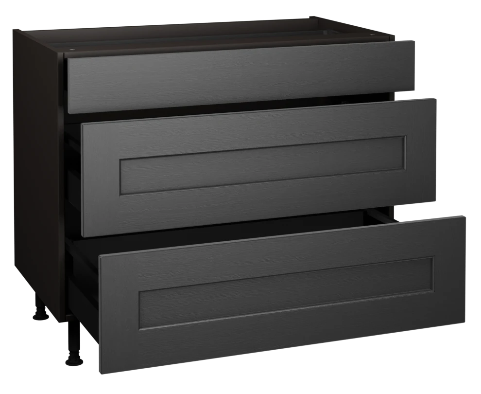 1000 3 Drawer Base