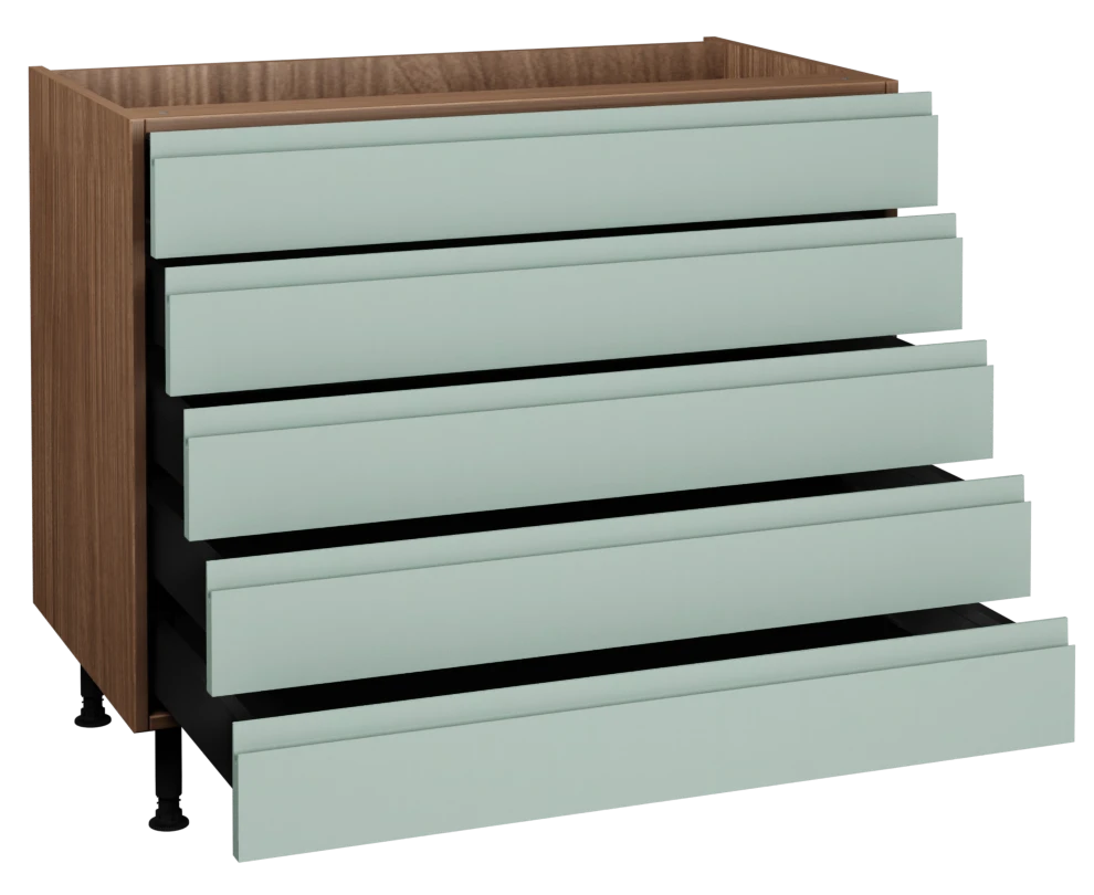 1000 5 Drawer Base