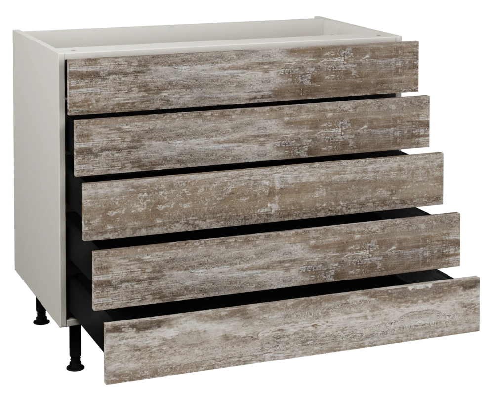1000 5 Drawer Base